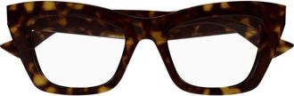 Bottega Veneta Bv 1215O Brillen - Dames - Brillen - Bruin - 50 MM - Accessoires