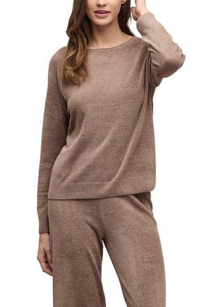 Barefoot Dreams CozyChic Ultra Lite Jersey Pajamas in Sable at Nordstrom, Size X-Large