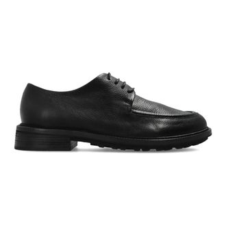 Mars&egrave;ll Gruboot Leren Schoenen - Heren - Veterschoenen - Zwart - 45 EU - Leer - Schoenen