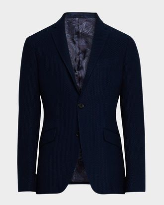 Etro Men & apos;s Basic Textured Blazer