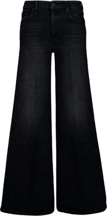 Mother Jeans, Dames, Zwart, W30, Katoen, The Roller Sneak Jeans