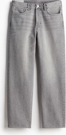H&M Loose Jeans - Grau