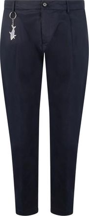 Paul & Shark Slim Fit Broek - Heren - Chinos - Blauw - M - Katoen - Broeken