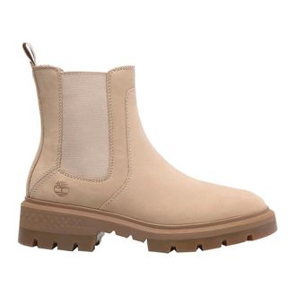Timberland Schoenen, Dames, Beige, 37 EU, Leer, Chelsea Cortina Valley Mid Boots