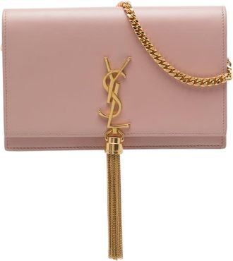 Saint Laurent Pre-owned Saint Laurent Smooth Calfskin Monogram Kate Tassel Wallet on Chain Ladies 664H3EOR1VS8GIBT