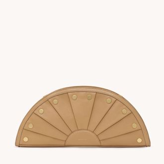 Hammitt Hammitt Shelley Clutch Toasty Sand Brushed Gold