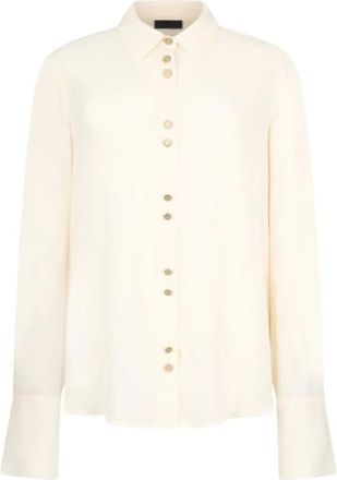 Liu Jo Shirt - Dames - Overhemden - Wit - L - Overhemden