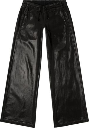 Diesel Wijde broeken - Dames - Wijde Broeken - Zwart - W25 - Denim - Broeken