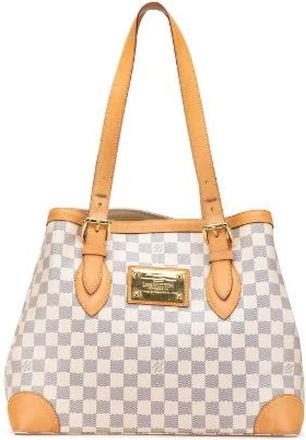 Louis Vuitton Pre-owned Tote Bags, female, White, Size: ONE SIZE Pre-owned Canvas louis-vuitton-bags