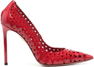 Aquazzura 105mm Amourose pumps - Red