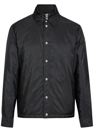 Moncler Meridelle Layered Padded Shell Jacket - Navy - 5 (UK44 / Xxl)