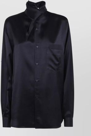 Darkpark silk satin shirt