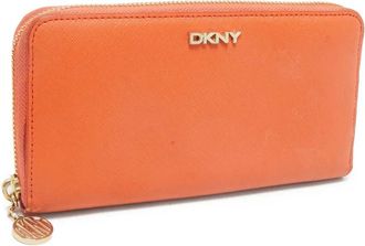 DKNY Portemonnee met rits - Oranje