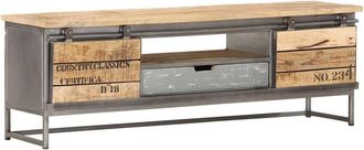 vidaXL Vidaxl - tv Cabinet 120x30x40 cm Solid Mango Wood