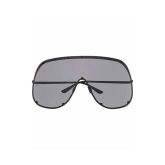 Rick Owens Oversized Shield Sunglasses