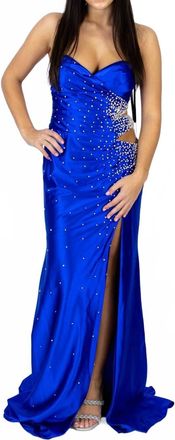 Sherri Hill Prom Dress In Royal