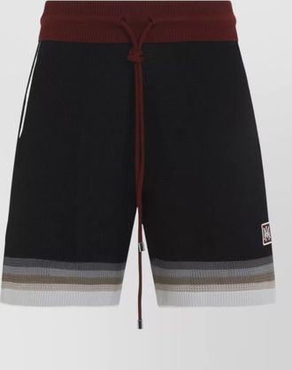 Amiri ma sport shorts elastic waistband colorblock