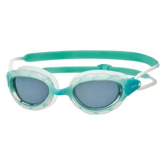 Zoggs Uniseks Adult Predator Logo Zwembril (Groen/helder/getint)
