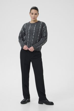 Kaffe Pullover KAlianna Loose fit dark grey