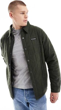 Columbia Landroamer quilted shirt jacket in green
