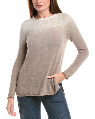 Lafayette 148 New York Sequin Ombre Sweater
