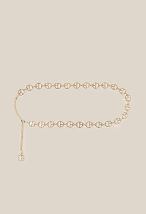 Claudie Pierlot Chain monogram belt