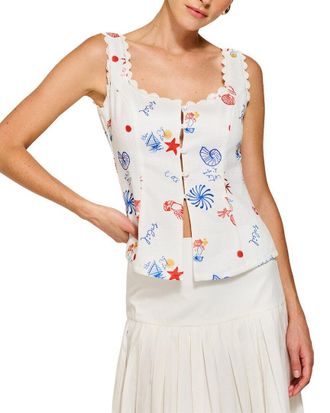 Line & Dot Reeta Top