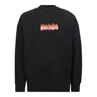 Palm Angels Hombre, Sudaderas, Negro, Talla: S