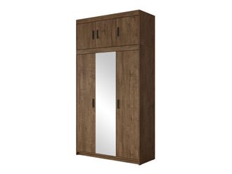 Mirjan24 Mobilier1 - Armario Novduni 105, Roble De Lefkada, 246x133x53cm, Puertas De Armario: Con Bisagras, N&uacute;mero De Estantes: 0