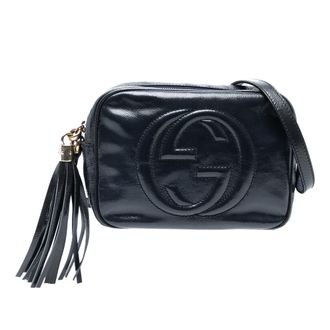 Gucci Tweedehands Patent Soho Disco Crossbody