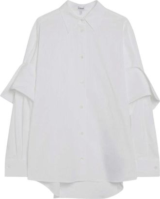 Loewe Mujer, Blusas y Camisas, Blanco, Talla: S