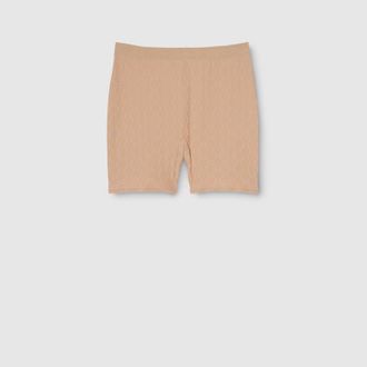 Gucci GG Jersey Jacquard Shorts, Beige, Ready-to-wear
