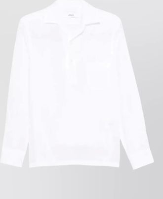 Lardini linen long-sleeve shirt