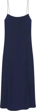 Anine Bing Mae Dress - Dames - Korte kleedjes - Blauw - M - Rayon - Kleedjes