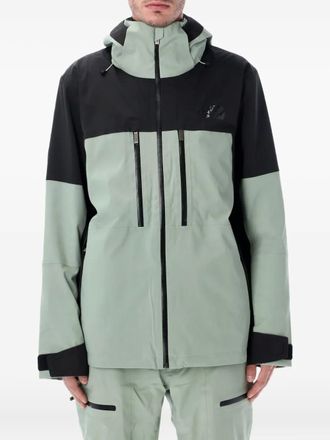 The North Face hooded zip-up ski jacket - men - Fabric - S - Green