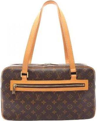 Louis Vuitton Pre-owned Cite GM Monogram PVC Coated Canvas Leather Shoulder Bag - - Pre-owned - Donna - Marrone - ONE SIZE