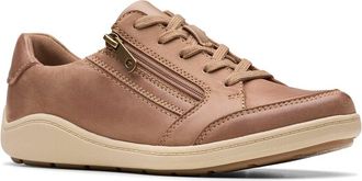 Clarks Bryianne Bayla Leather Sneaker