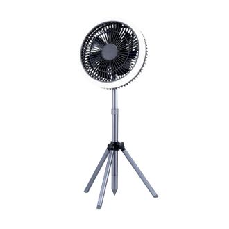 OEM Ventilador Inteligente Para Camping Con Luz, Tr&iacute;pode Ajustable, Bater&iacute;a De 15.000 Mah, Control Mediante Aplicaci&oacute;n, Luz Y Velocidad Ajustables, Tempor