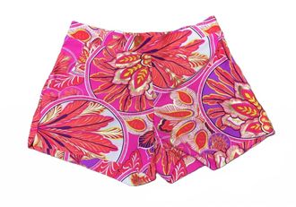 Jude Connally Womens Mika Stained Glass Shorts In Hot Pink/purple/gold