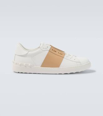 Valentino Garavani Open leather sneakers