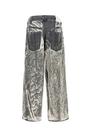 Diesel Mens Two-Tone Lyocell 1997 Jeans 02 Exterior
