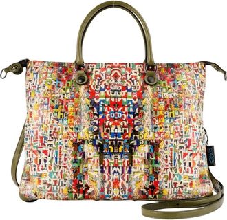 Gabs G3 Plus M Trip Borsa Zaino Trasformabile Shopper Tote Bauletto Pelle Stampa 609 - Dames - Handtassen - Veelkleurig - ONE Size - Katoen - Tassen