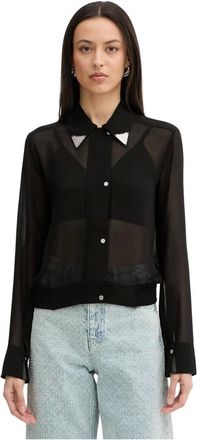 Pinko Mujer, Blusas y Camisas, Negro, Talla: M