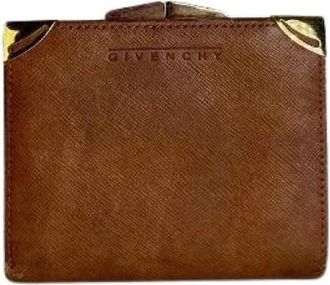 Givenchy Pre-owned Wallets, female, Brown, Size: ONE SIZE Pre-owned Vintage Wallet
