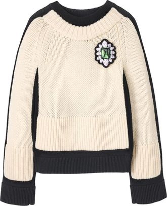 Marc Jacobs Trompe LOleil trui - Wit