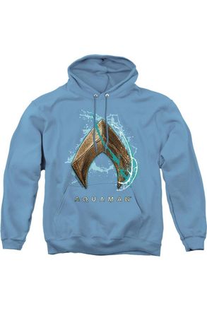 Gildan Aquaman Movie Water Shield Adult Pull Over Hoodie / Hooded Sweatshirt