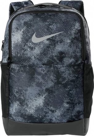 Nike Mens Brasilia Backpack In Iron Grey Black Light Smoke Grey
