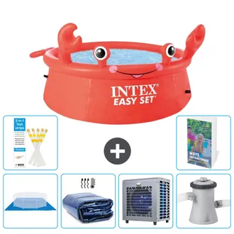 Intex Piscina Easy Set Rotonda - Granchio - 183x51 Cm - 7-pezzi S124