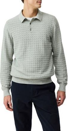 Rodd & Gunn Redruth Long Sleeve Polo in Grey Marle at Nordstrom Rack, Size Xxx-Large