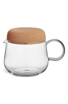 Kosta Boda Viva Teapot with Cork Lid in Clear at Nordstrom